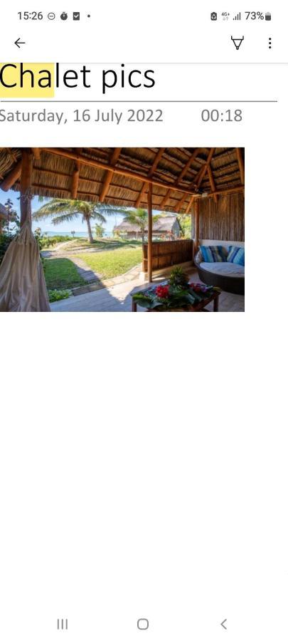 Casa Cabana Beach Vilanculos Exterior photo